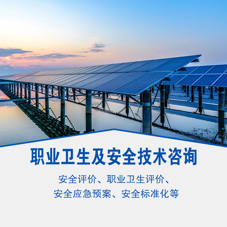 职业卫生及安全技术咨询 
